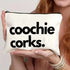 Canvas Zipper Polyester Funny Print Cosmetics Bag- Travel Pouch CJ