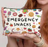 Canvas Zipper Polyester Funny Print Cosmetics Bag- Travel Pouch CJ