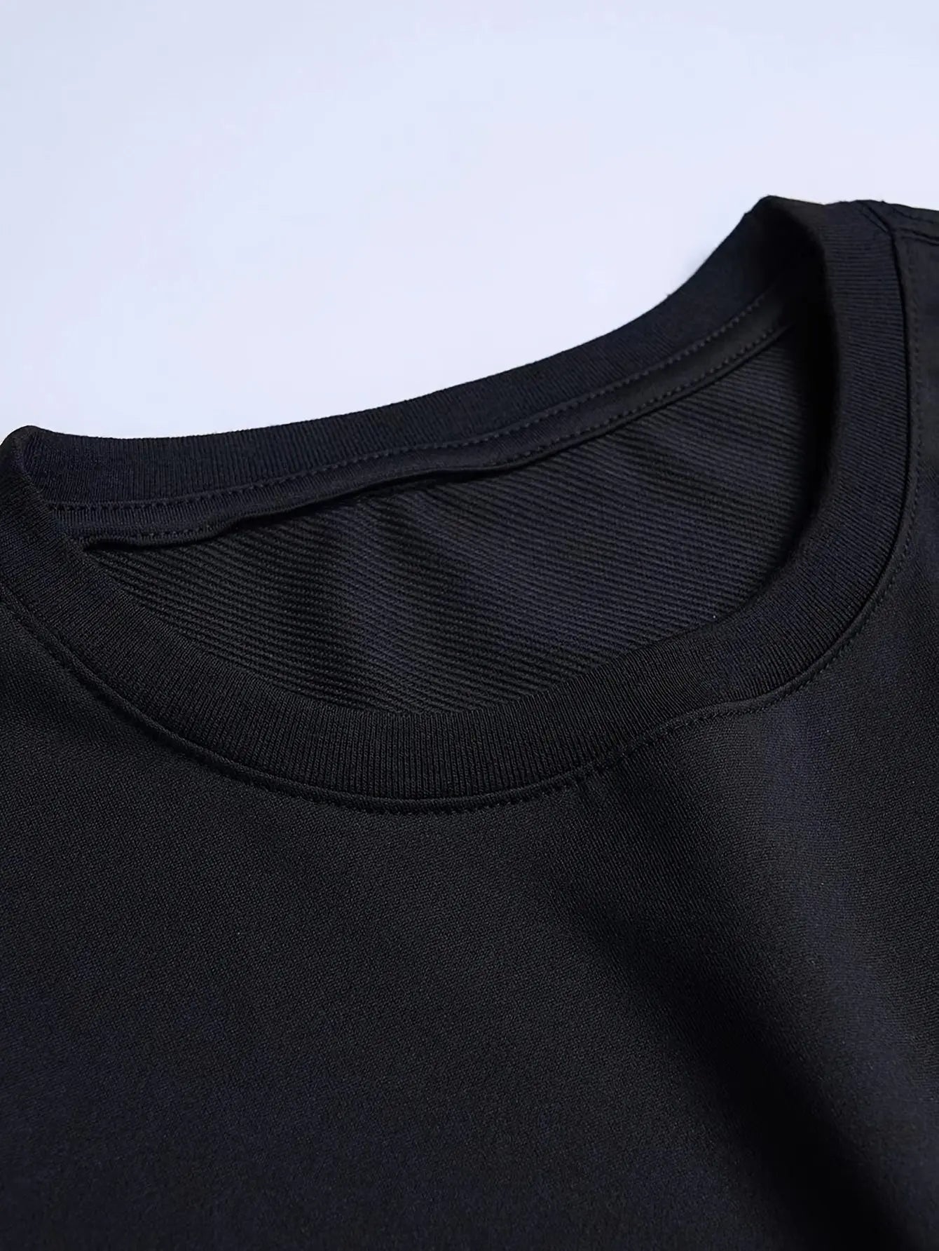 Wear This God Pattern Short Sleeved T-shirt, Comfortable And Elastic, Summer Fashionable And Casual Daily Clothing CJ