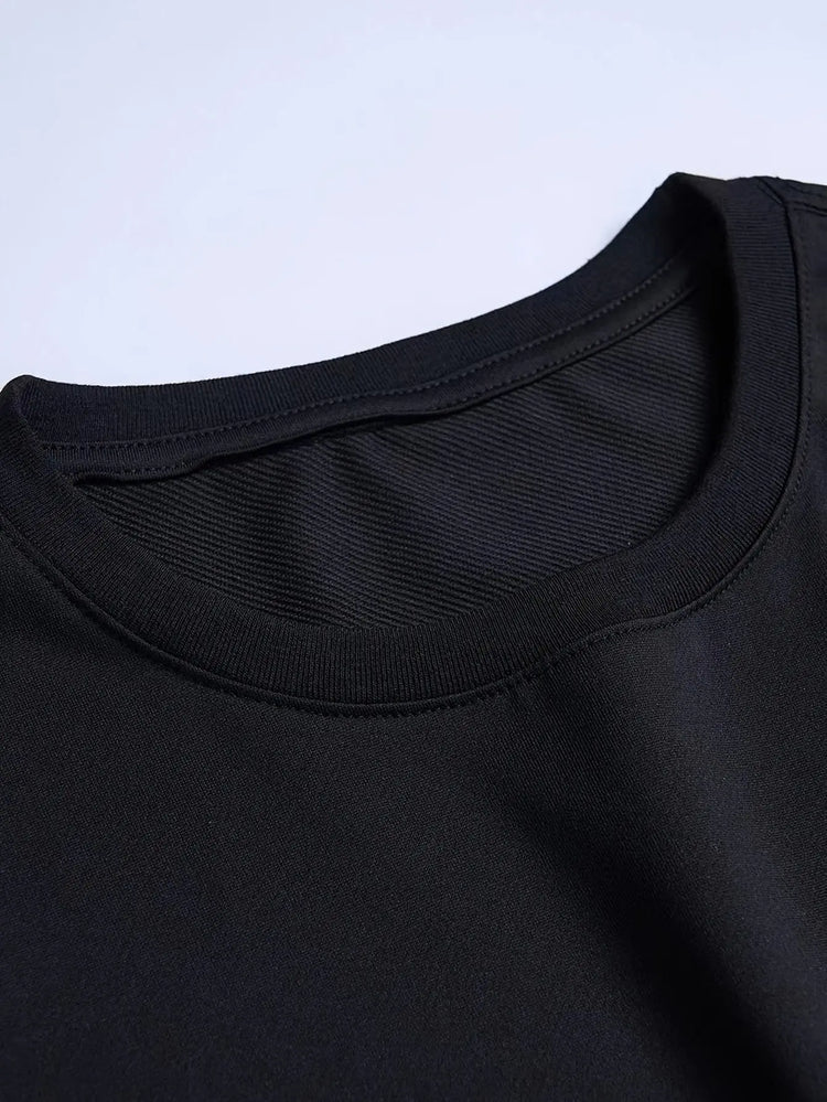 Wear This God Pattern Short Sleeved T-shirt, Comfortable And Elastic, Summer Fashionable And Casual Daily Clothing CJ