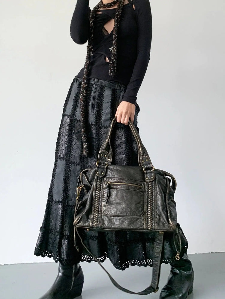 Vintage Inspired Large Capacity Bag - The Aurora Touch