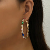 Simple And Exquisite Geometric Ear Hoop Jewelry CJ