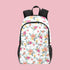 Spring Floral Pattern Fabric Backpack - The Aurora Touch