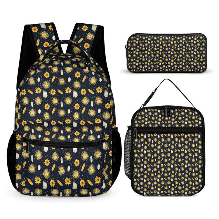 Stylish Celestial Three Piece Bag Set - The Aurora Touch