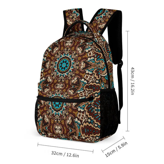Artistic Pattern Three Piece Bag Set - The Aurora Touch