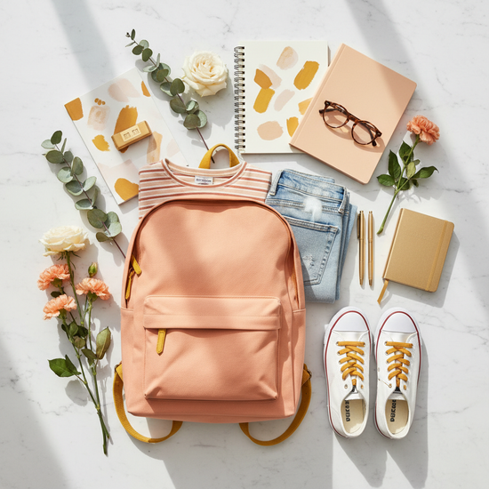 Back to School Flatlay