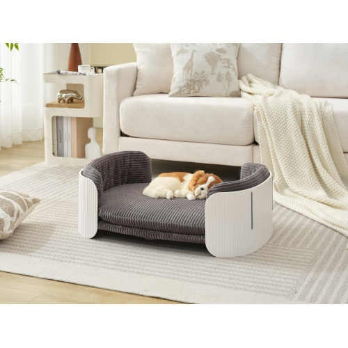 Scandinavian Style Pet Couch Bed, Pet Sofa For Cats and Dogs