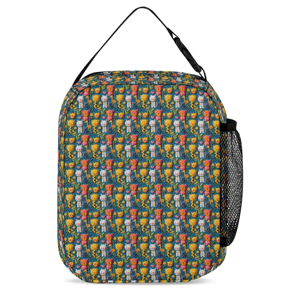 Bright Cheerful Animal Print Bag Set - The Aurora Touch