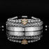 Leopard Head Set Mesh Pineapple Pearl Roman Bracelet The Aurora Touch