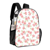 Transparent Floral Print Pattern Back Pack - The Aurora Touch
