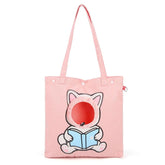Pet Canvas Shoulder Bag, Cute Animal Shaped Cat Portable Canvas Carrier The Aurora Touch