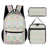 Floral Pastel All Over Print Bag Set - The Aurora Touch