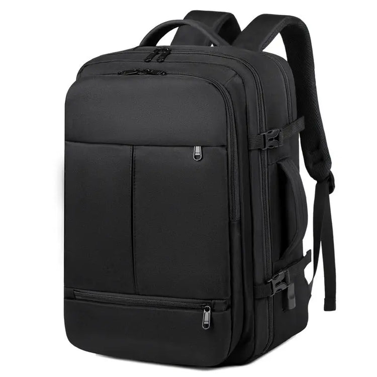 Large Capacity Backpack For Women Men Multiple Pockets And Zippers Versatile Computer Bags Business Travel Backpack The Aurora Touch