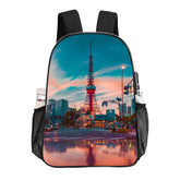 Transparent Artistic Back Pack Travel Bag - The Aurora Touch