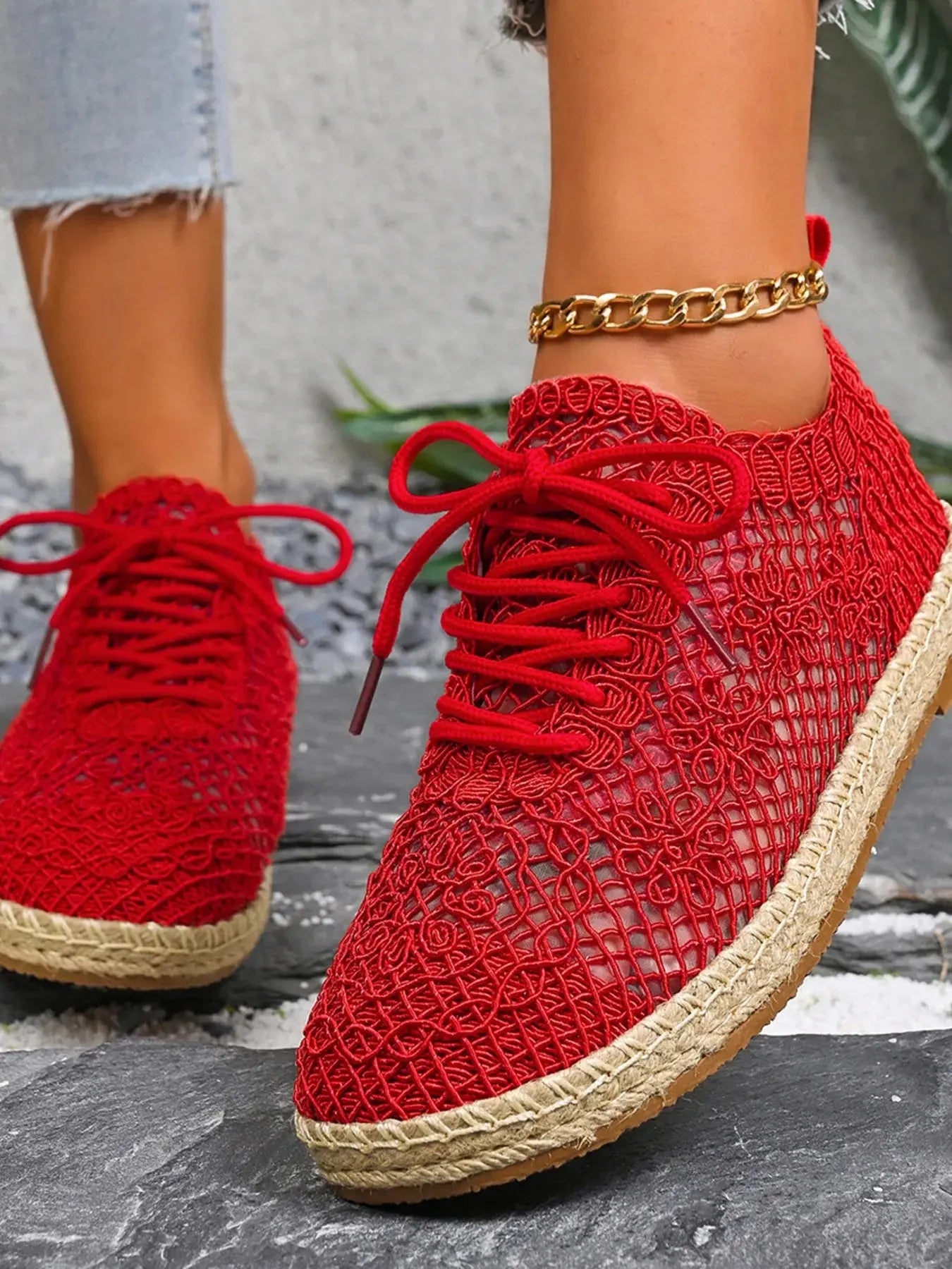 Breathable Woven Lace Up Vegan Leather Sneakers- Stylish, Casual Footwe4f308fc16da4dfabbf5cdcb81fe0065-Max-Origin