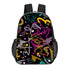 Trendy Colorful Transparent Design Back Pack - The Aurora Touch