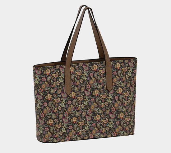Pretty Paisley Designed Tote Bag - The Aurora Touch