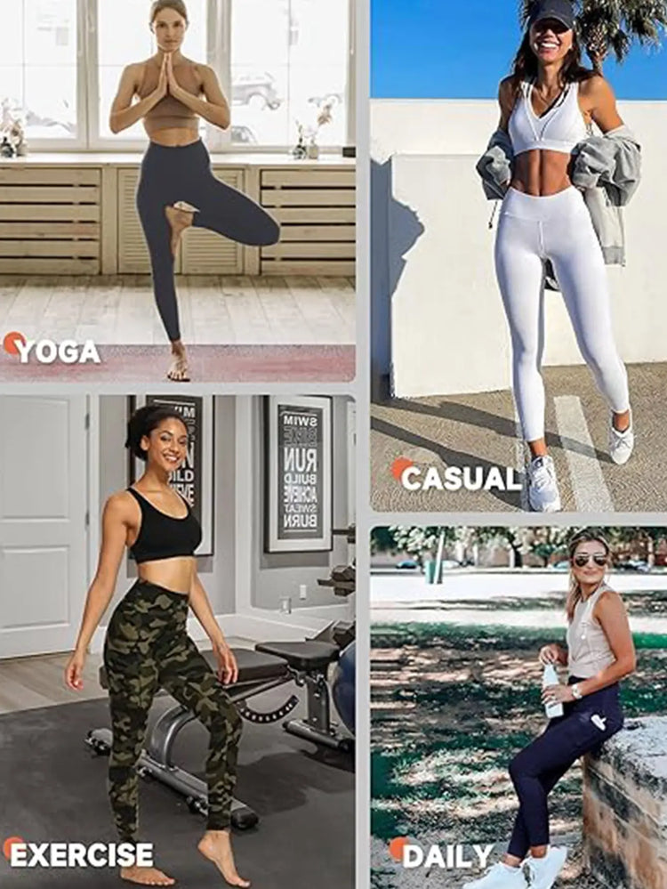 Leggings - Cropped High-rise Print USA Design The Aurora Touch