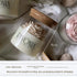 Unique Hand Made Soy Scented Decorative Candle Cup - The Aurora Touch