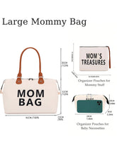 Weekender Bag For Women, Travel Duffel Bag For Women, Mom Bag The Aurora Touch