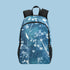 Hand Design Print Fabric Backpack - The Aurora Touch