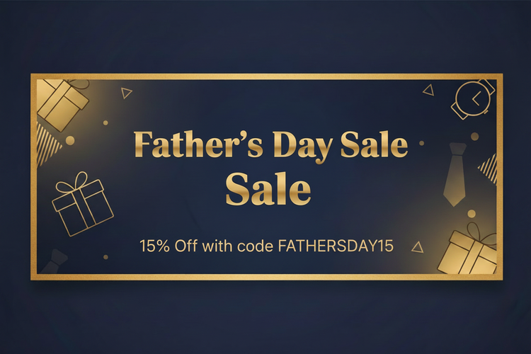Father's Day Sale Banner