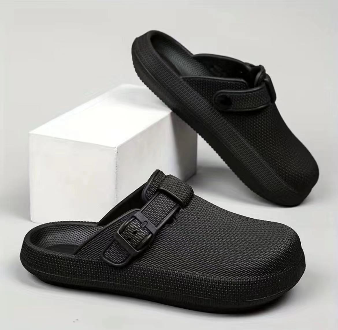 Indoor/Outdoor Home Slippers Lightweight Soft Sole EV Shoes