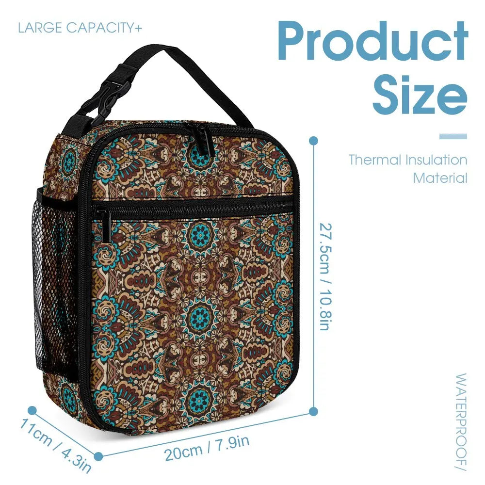 Artistic Pattern Three Piece Bag Set - The Aurora Touch