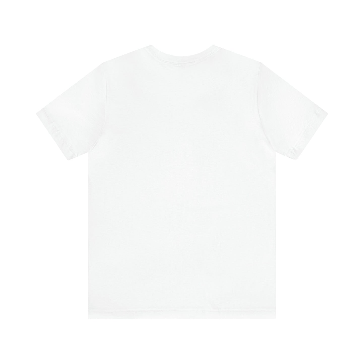 Pride White Tshirt, Unisex Pride peace love unity LGBTQ+ casual proud rainbow heart design shirt