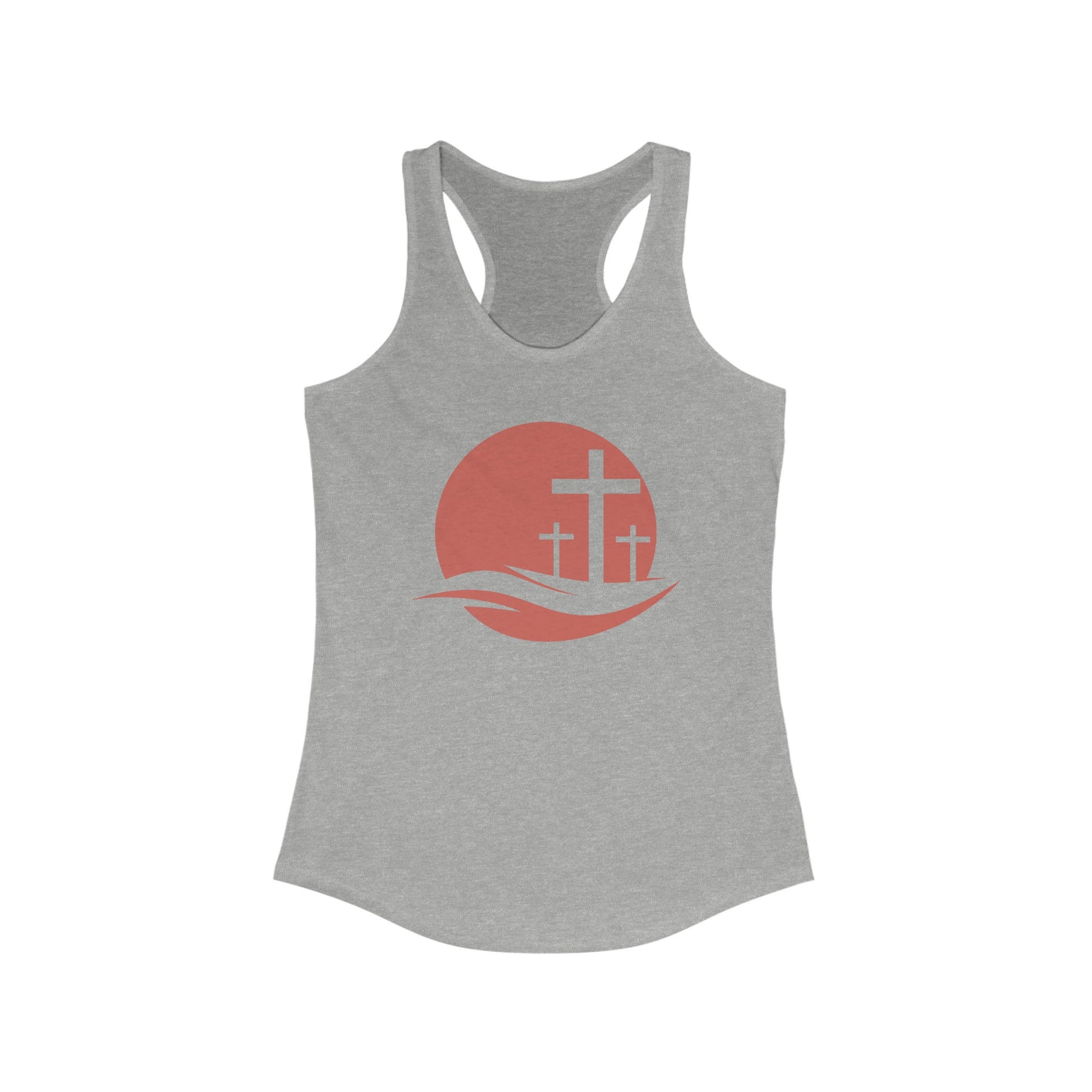 Women's Christian Faith Tank Top, Women's positive faith casual summer jean shirt