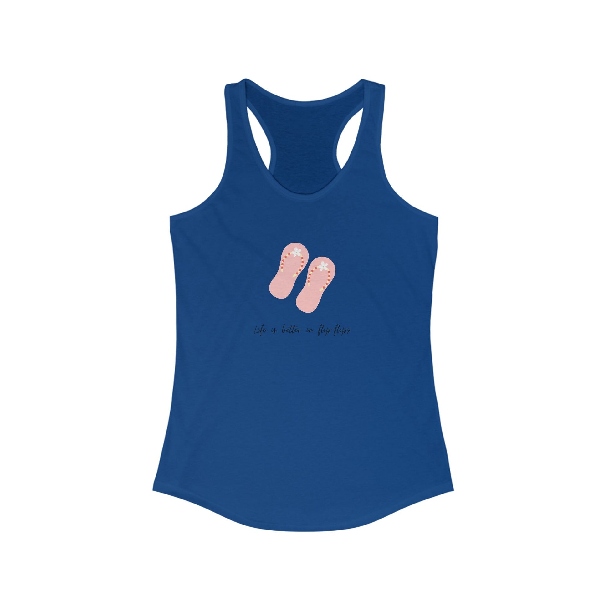 Women's Ideal Racerback Tank, Women Beach Tank, Grey Women Racerback Tank, White Summer Tank Top