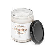 Scented Soy Candle, 9oz, eco friendly candle,scented candle, Thankful meditation candle, spiritual candle,candle gift The Aurora Touch
