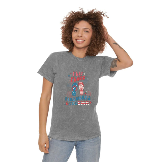 4th of July Mineral Wash T-Shirt, Men Mineral Wash Tshirt, Female Mineral wash tshirt, 4th of July Fun shirt, Independance Day Tshirt