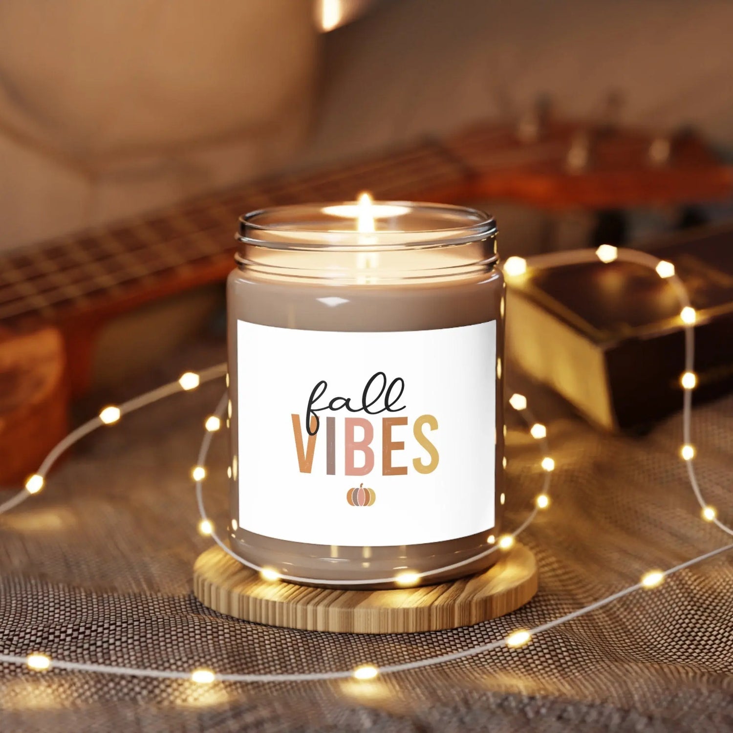 Scented Candles, 9oz, fall autumn vanilla bean comfort spice multiscented sea breeze home office bedroom living room smell good decor candle The Aurora Touch