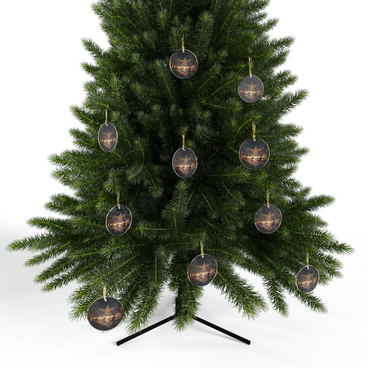 Customized Acrylic Pine Tree Ornament | Holiday Decor | Small Gift for Christmas | Unique Gift Exchange Idea