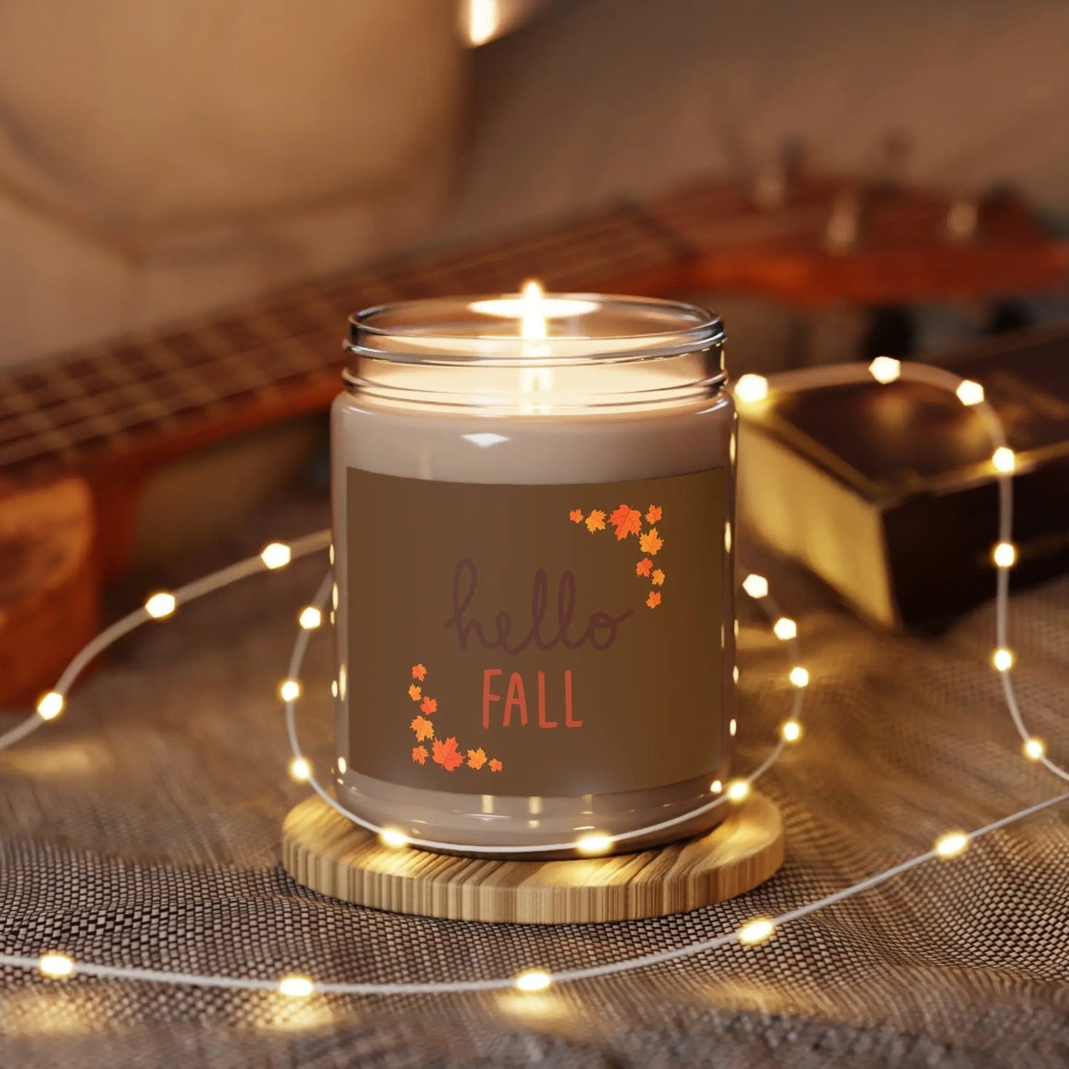 Scented Candles, 9oz, fall scented candle, gift for her, Thanksgiving scented candle, gift for mom, eco friendly candle The Aurora Touch