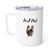 Best Dad Insulated Coffee Mug, 10oz, dad coffe mug, Fathers Day gift, Dad Birthday, Friendship gift, Everyday mug, Tea Mug The Aurora Touch