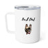Best Dad Insulated Coffee Mug, 10oz, dad coffe mug, Fathers Day gift, Dad Birthday, Friendship gift, Everyday mug, Tea Mug The Aurora Touch
