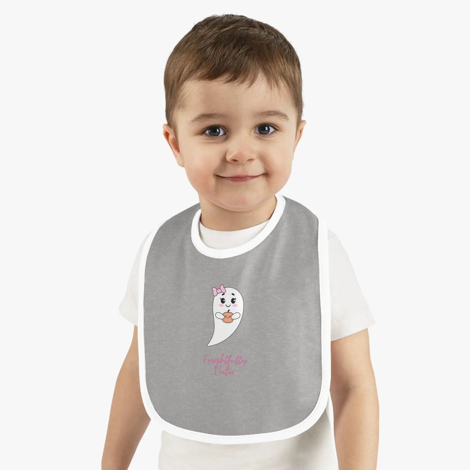 Baby Contrast Trim Jersey Bib, Toddler Bib, Baby Shower gift, Toddler Birthday, Baby Mother gift, Burp Cloth, Food Bib The Aurora Touch