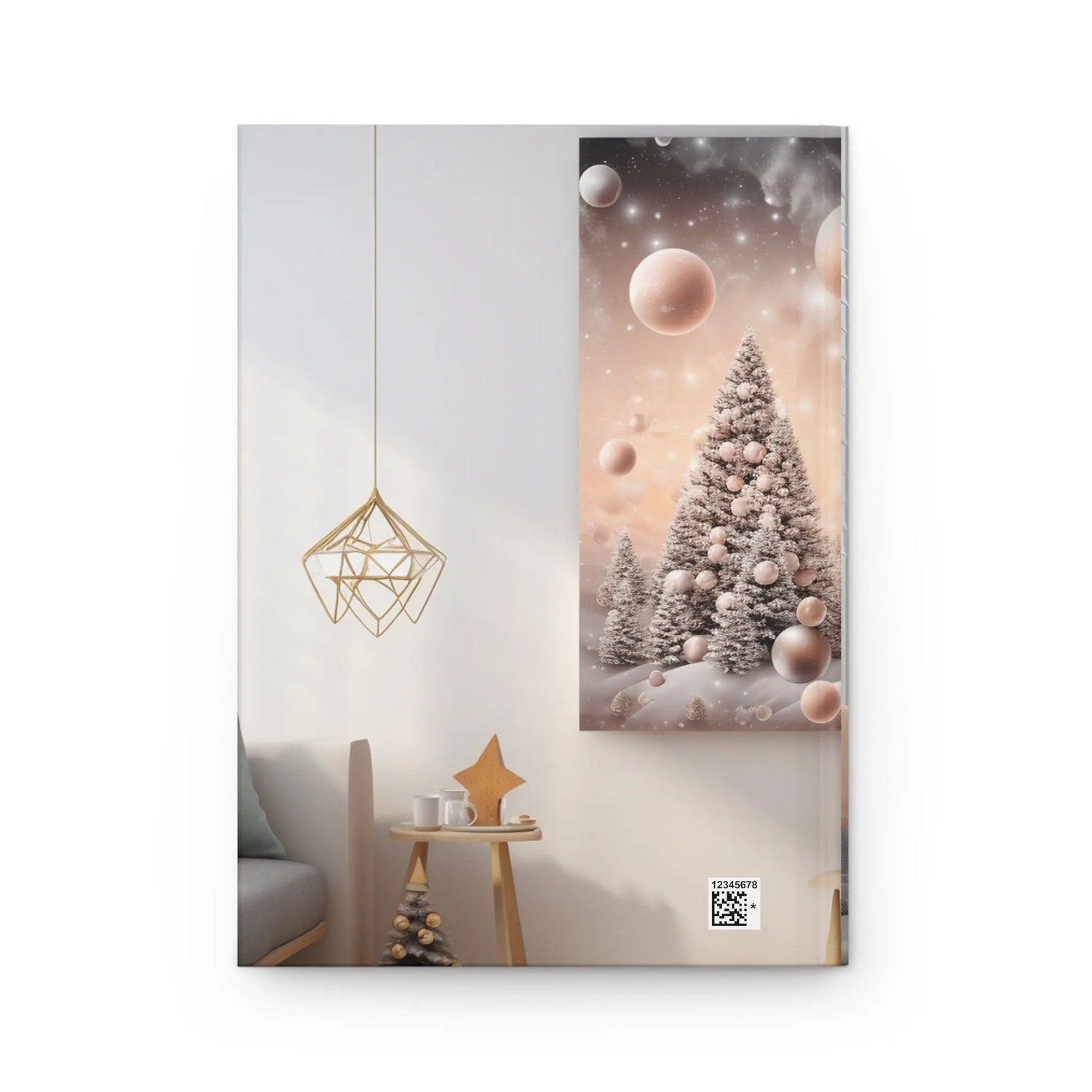 Hardcover Journal, writers journal, Diary, Holiday Notebook, Personal Notebook, Holiday gift, Employee gift, Teachers gift, student gift The Aurora Touch