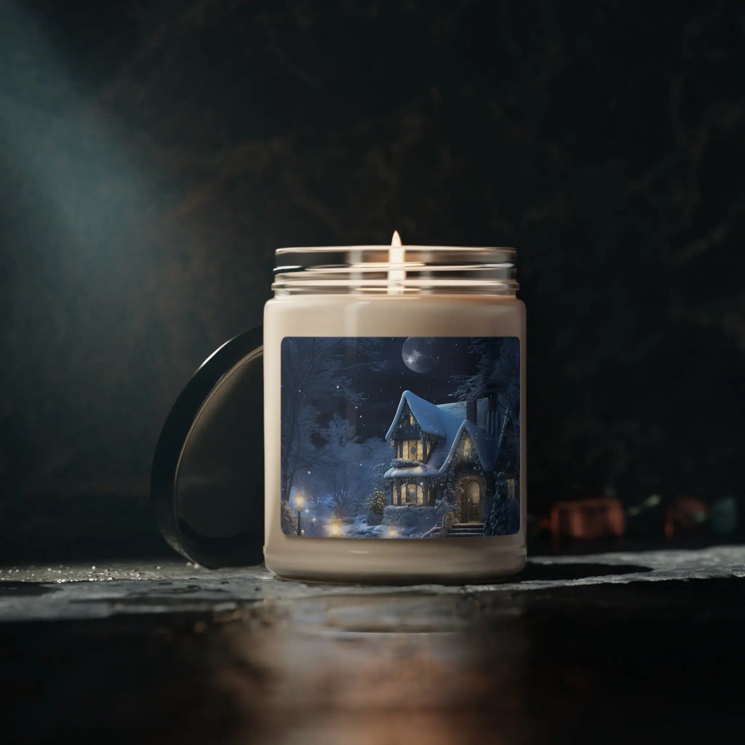 Scented Soy Candle, 9oz, Cinnamon scented candle, Toxic free candle, Apple Harvest Scented Candle, Best Selling, Xmas Candle The Aurora Touch
