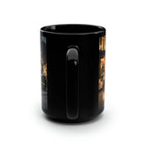 Black Mug, 15oz, Christmas in style, Luxury Mug, Black Coffe Mug, Holiday Gift, Designer Mug, gift for dad The Aurora Touch