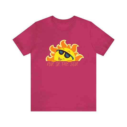 Unisex Fun In The Sun Shirt, Novelty Summer Shirt, Women&#39;s Summer Shirt, Men&#39;s Summer Shirt, Sunny Shirt, Casual wear, Summerwear, Chill out shirt