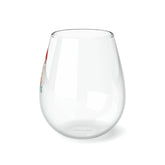 Golden Retriever Stemless Wine Glass - 11.75 oz Holiday Red Wine Glass - Perfect Christmas Gift for Dog Lovers! The Aurora Touch