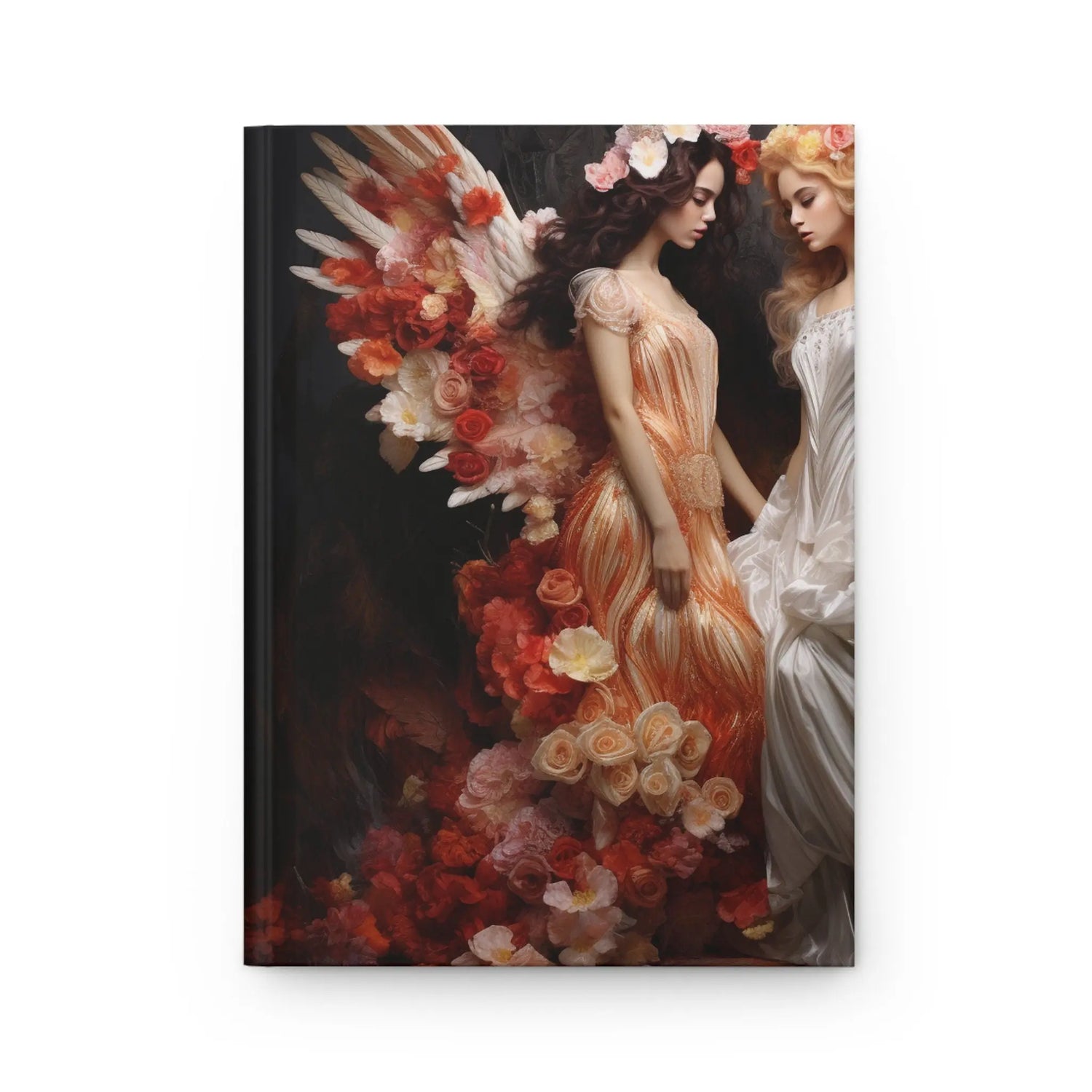 Hardcover Journal, Fairy Tale Notebook, Angel Notebook, Daily Diary, Daily Journal, Holiday gift, Colorful notebook, Christmas Journal The Aurora Touch