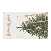 Kitchen Towel, Merry Christmas Towel, Minimalist Towel, Minimalist Kitchen, small Holiday gift, Designer gift, Holiday Towel The Aurora Touch