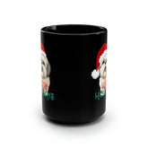 Black Mug, 15oz, ShitZu, Dog Lovers Mug, Holiday Mug, Tall Coffee Mug, Tea mug, Novelty Mug, Ceramic Mug, Xmas gift The Aurora Touch