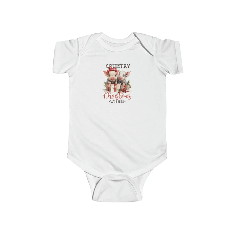 Infant Fine Jersey Bodysuit, Baby clothes, Xmas Baby, Children wear, Child gift, gift for expecting Mother, Infant clothes