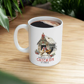 Country fixin holiday funny sarcastic ceramic hot tea cofee Xmas spirit festive fun family gift mug The Aurora Touch
