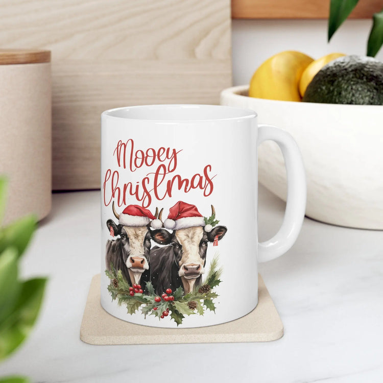 Ceramic Mug 11oz, Country style Mugs, Farmers Mug, Ranch Style designs, Animal Prints, Country Xmas, Holiday Mugs, Xmas gifts The Aurora Touch